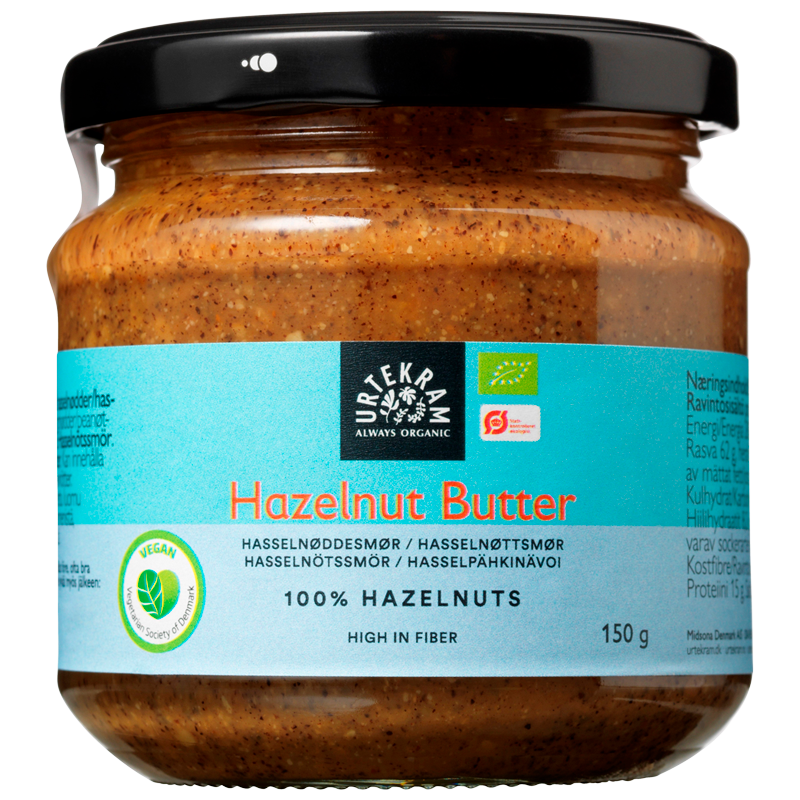 Urtekram Hazelnut Butter Ø - 150 g.
