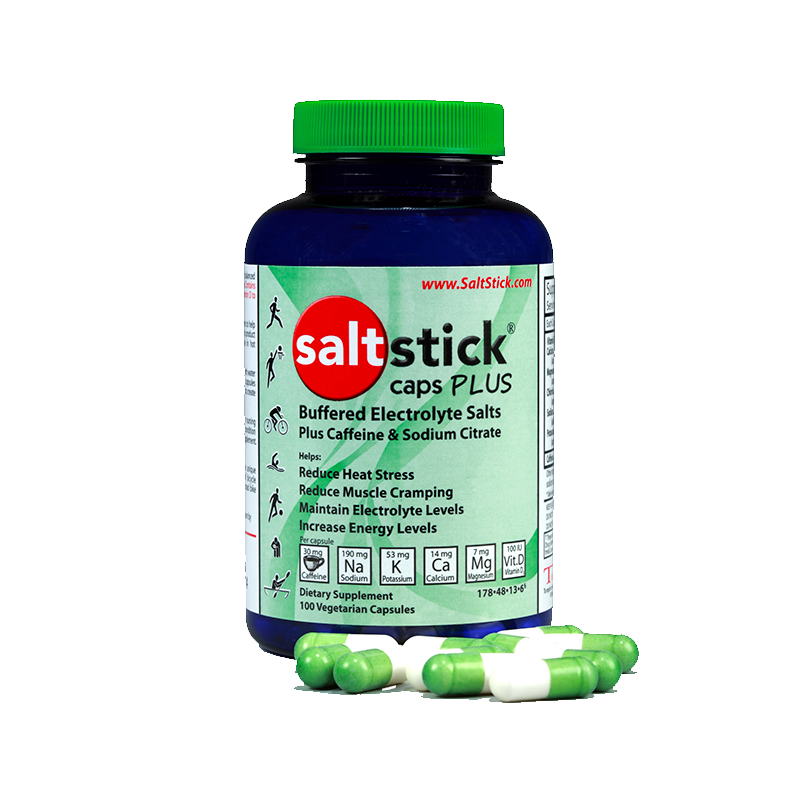 Saltsticks PLUS Saltkapsler Med Koffein (100 kaps)