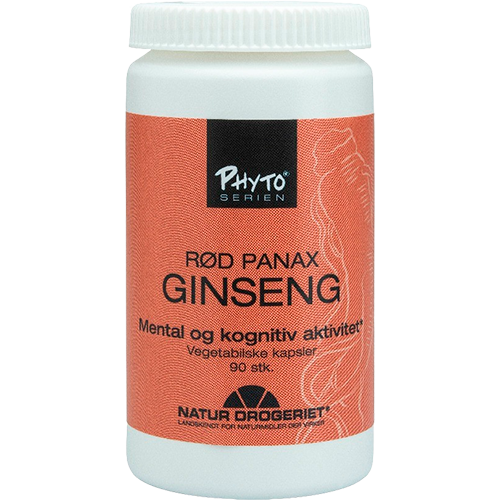 Natur Drogeriet Ginseng Rød Panax - 90 kaps.