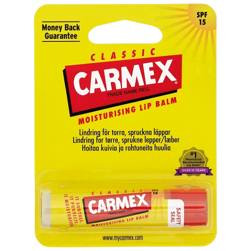 Carmex Classic Moisturising Lip Balm SPF15 (4,25 g)