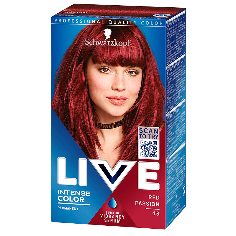 Schwarzkopf Live Color R43 Red Passion
