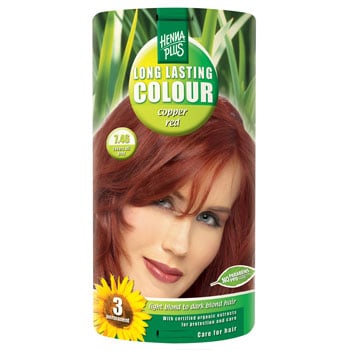 Henna Plus 7.46 Hårfarve Kobber Rød
