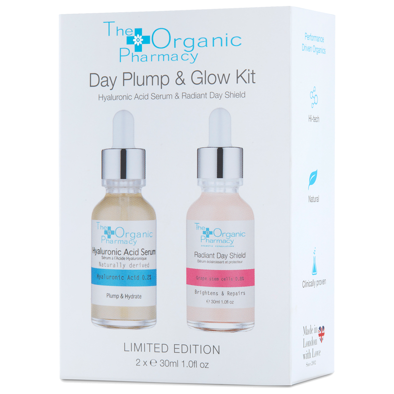 The Organic Pharmacy Day Plump & Glow Kit (2 x 30 ml)