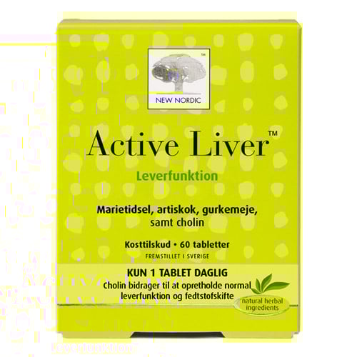 New Nordic Active Liver - 60 tabs.