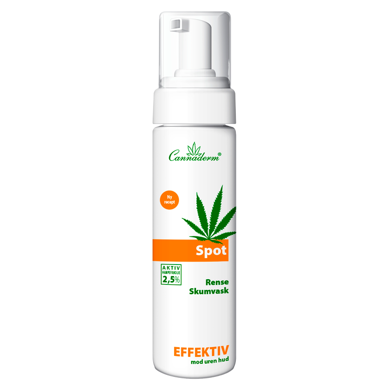 Cannaderm Spot Foam Wash (180 ml)