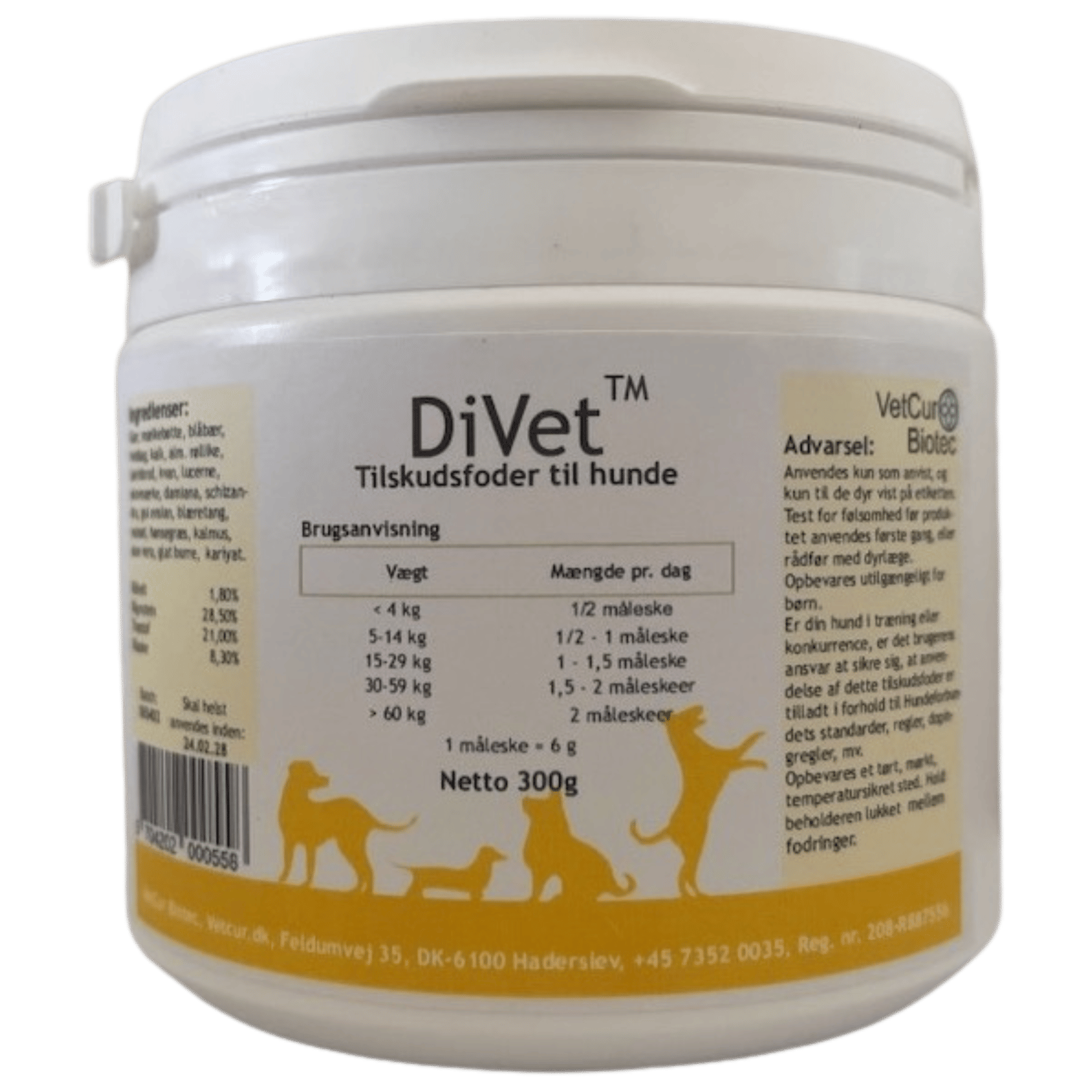 VetCur DiVet Hund (300 g)