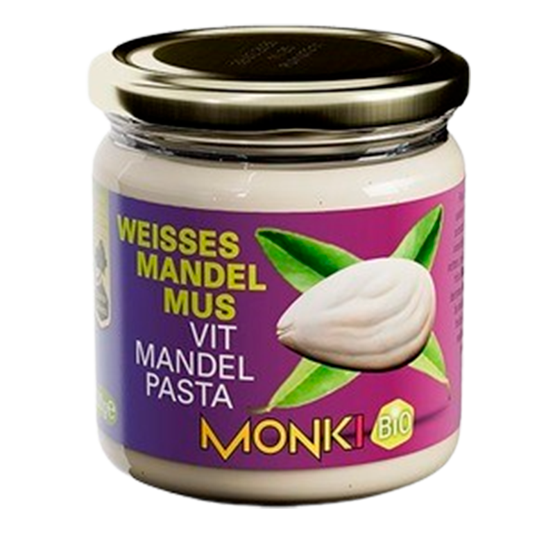 Monki Mandelsmør Hvid Ø (330 g)