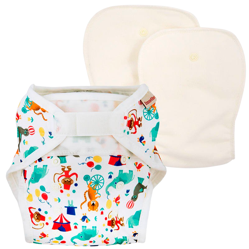 ImseVimse One Size Diaper W. Inserts Circus (1 stk)