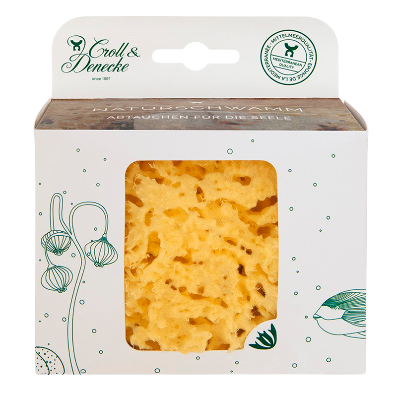 Croll & Denecke Natural Bath Sponge 10-11 cm - 1 stk.