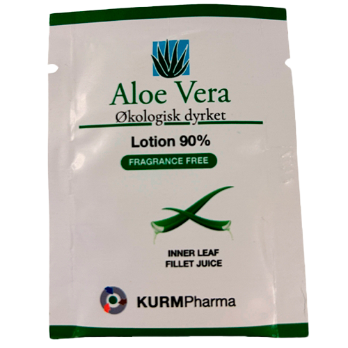 Vareprøve - KURM Aloe Vera Lotion 90% (5 ml)