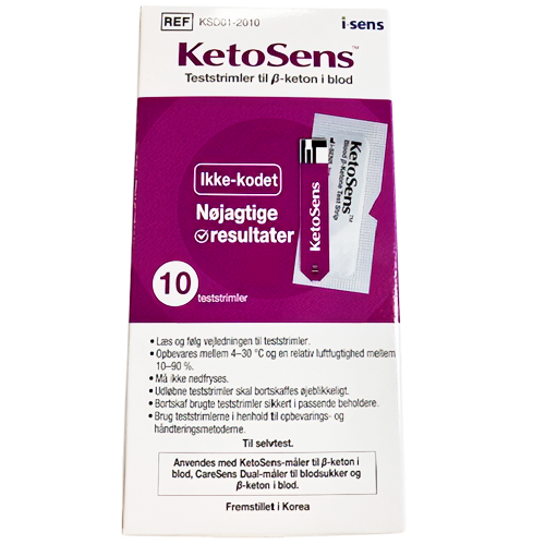 CareSens Pro Teststrimler Keton (10 stk)