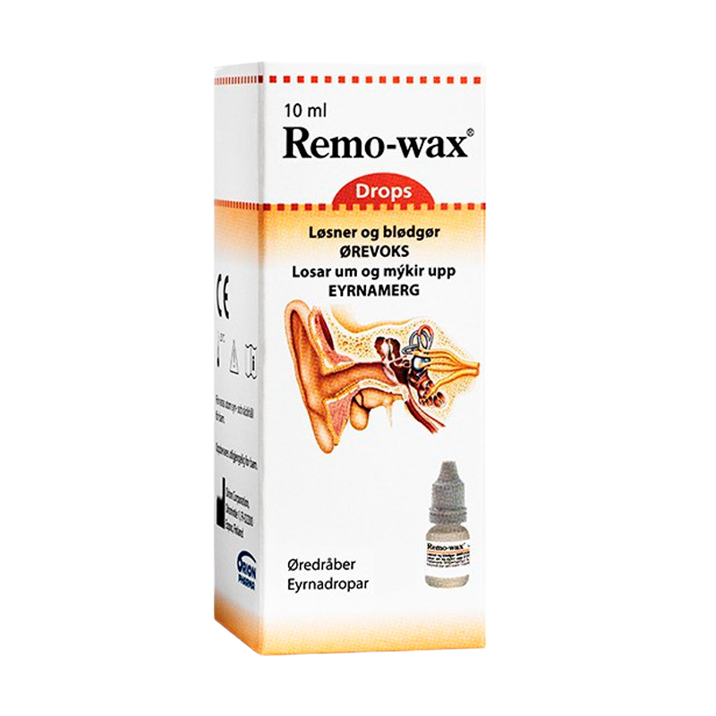 Remo-wax Øredråber (10 ml)