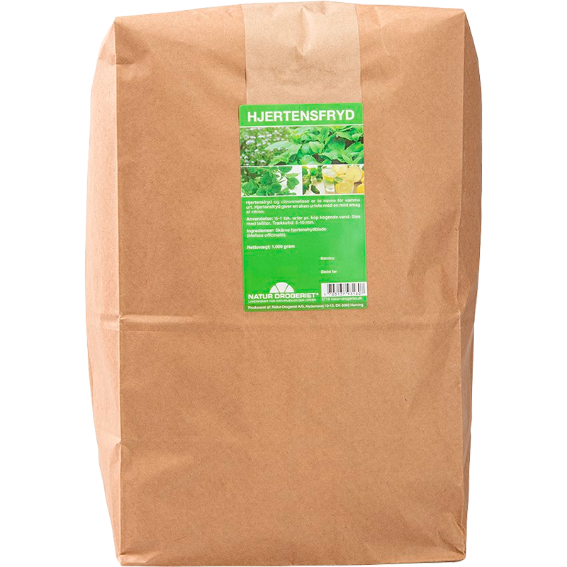Natur Drogeriet Tørret Hjertensfryd (Citronmelisse) - 1000 g.