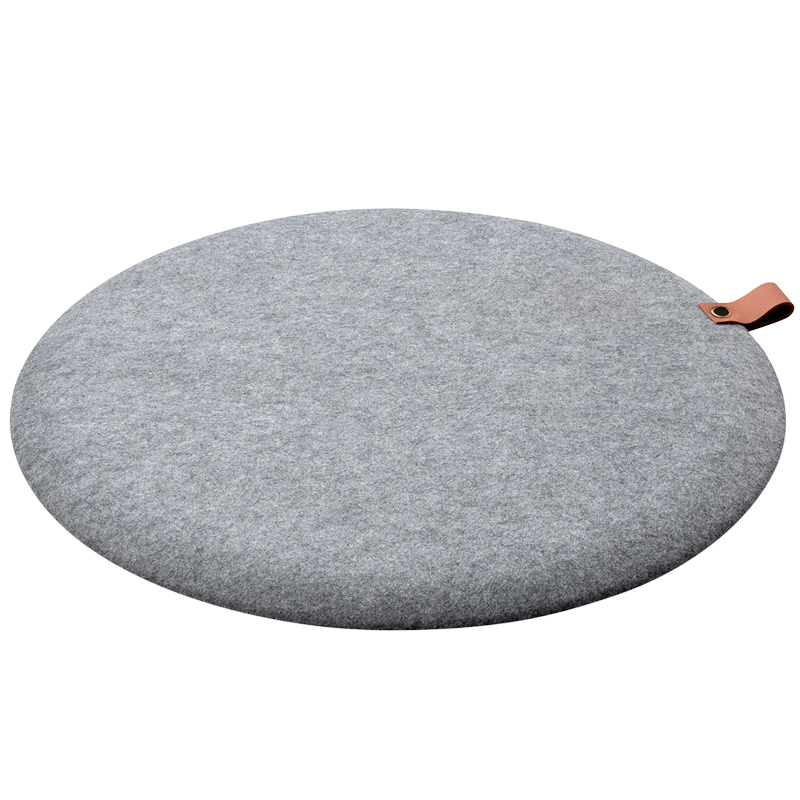 JobOut Ståmåtte Design Rund Lysegrå (1 stk)