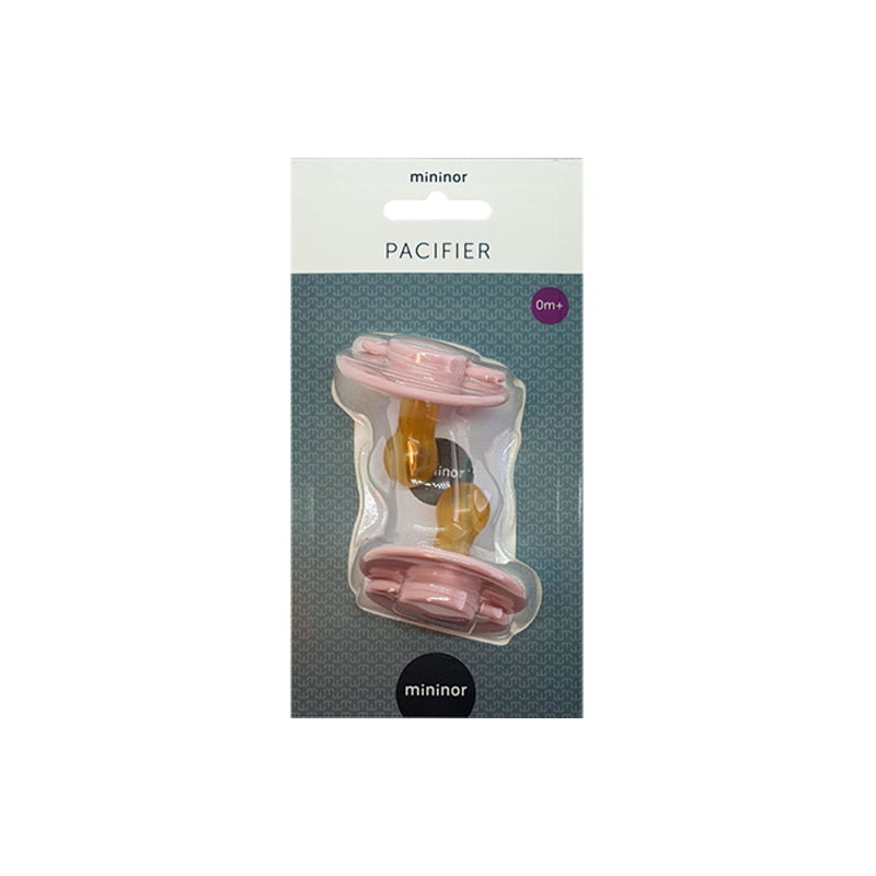 Mininor Latexsut 0+ Mdr Pink (2 stk)