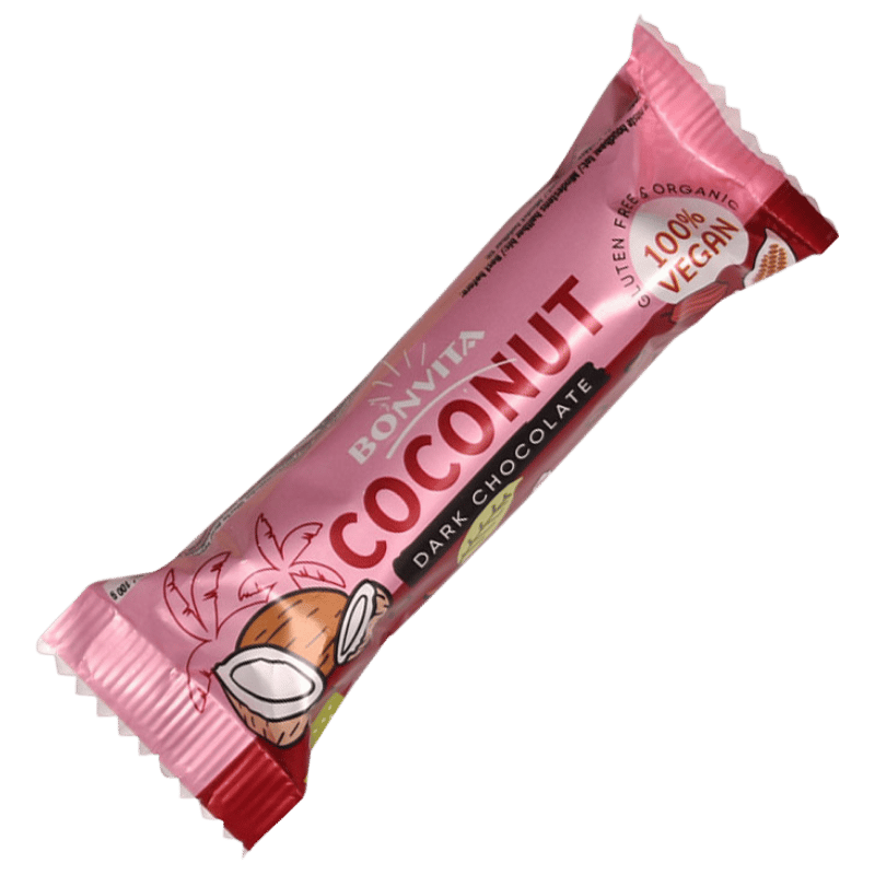 Bonvita Cocos bar m. Mørk Chokolade Ø (40 gr)