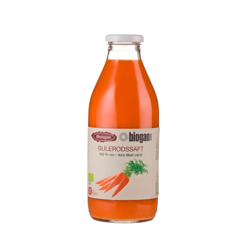 Biogan Gulerodssaft Ø (750 ml)
