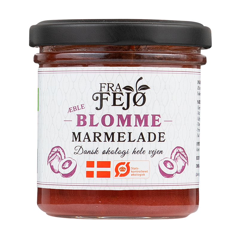 Fra Fejø Marmelade m. Blomme/Æble Ø (150 g)