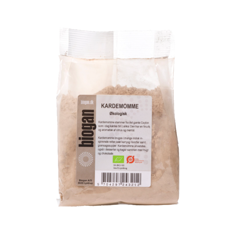 Biogan Kardemomme Ø - 50 g.