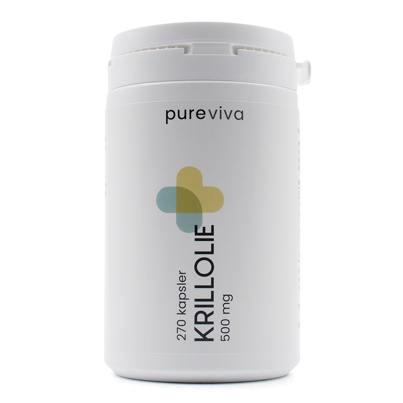 Pureviva Krillolie 500 mg (270 kaps)