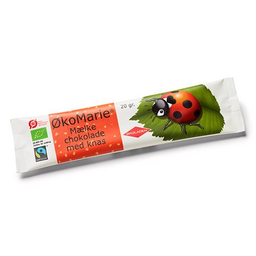 Økoladen ØkoMarie Mælkechokolade Bar Knas Ø - 20 g