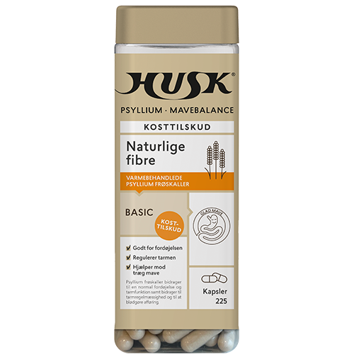HUSK Psyllium Mavebalance (225 kap)