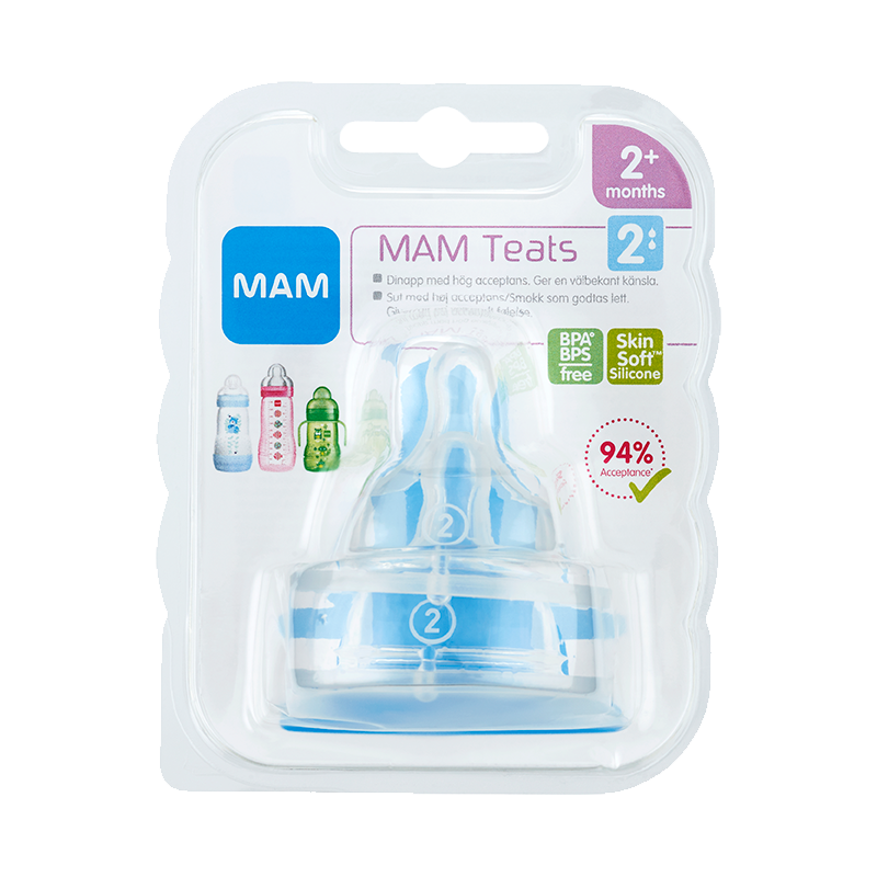 MAM Flaskesut Size 2 - 1 stk