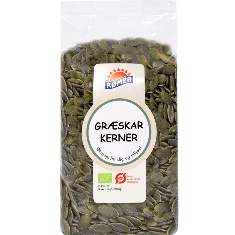 Rømer Græskarkerner Ø - 400 g.