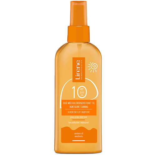 Lirene Tanning Accelerator Carroten Oil SPF10 (150 ml)