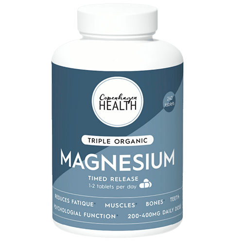 Copenhagen Health Organic Triple Magnesium (240 tabl)