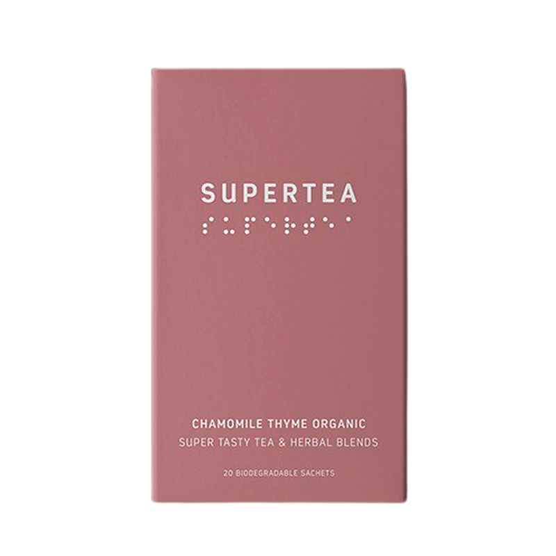Teministeriet Supertea Chamomile Thyme Organic - 20 breve