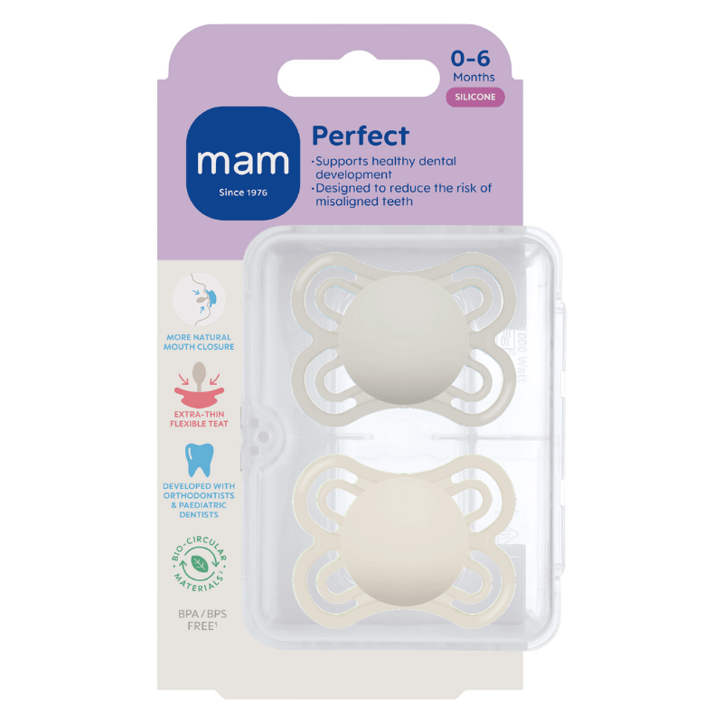 MAM Perfect Silk 0-6M Neutral (2 stk)