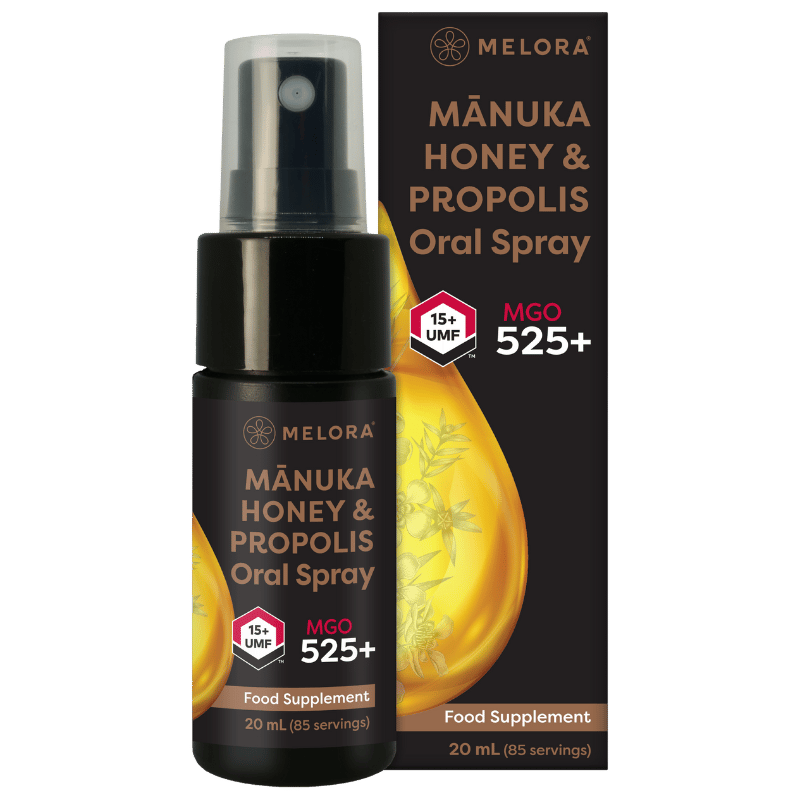 Melora Manuka Honey & Propolis Oral Spray (20 ml)