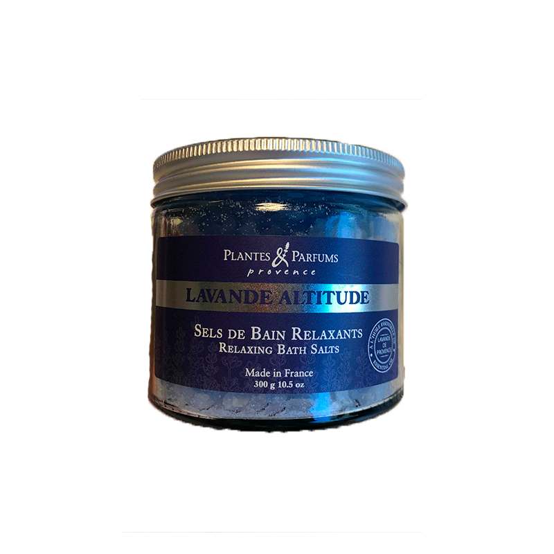 Plantes & Parfumes Relaxing Bath Salts Lavande Altitude - 300 g