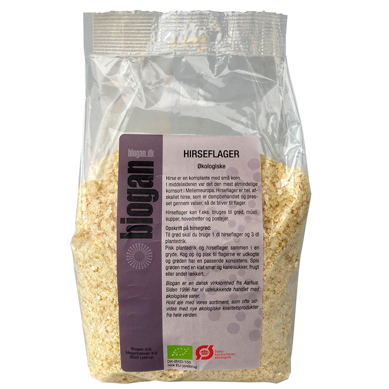 Biogan Hirseflager Ø (500 gr)