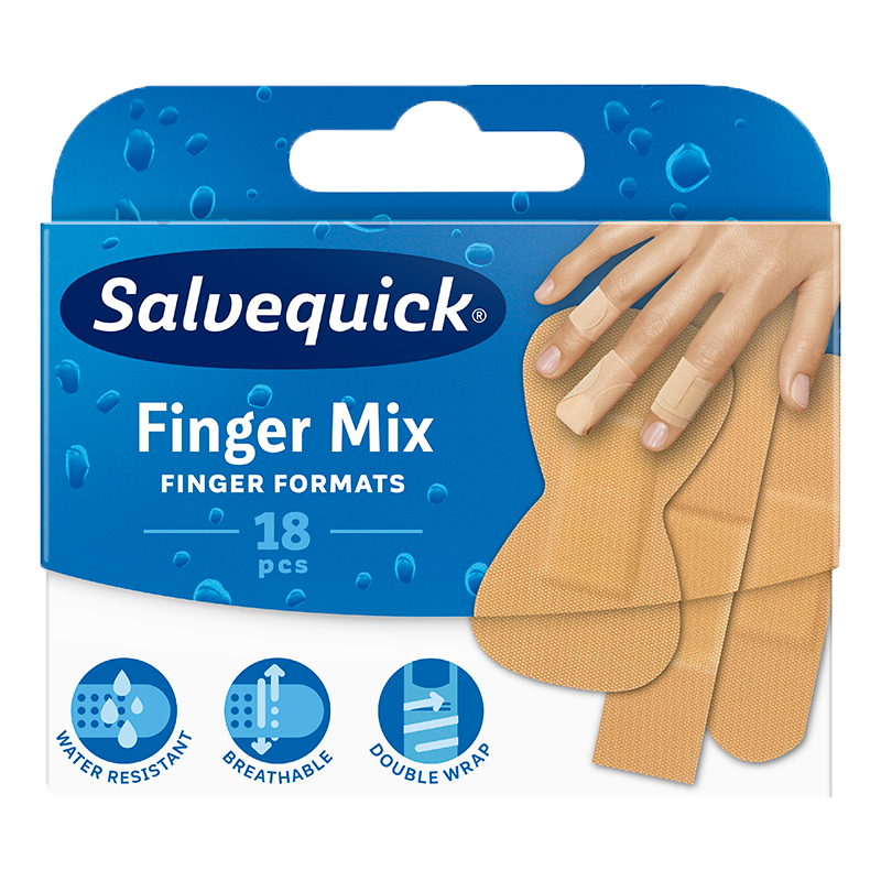 Salvequick FInger Mix (18 stk)