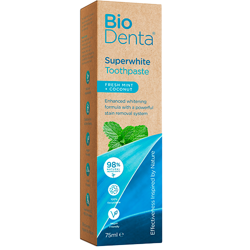 BeConfident Biodenta Superwhite Toothpaste (75 ml)