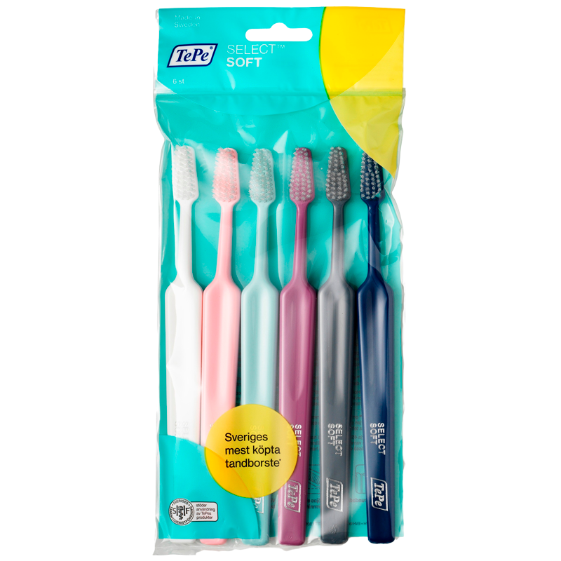 TePe Select Soft Tandbørste - 6 stk