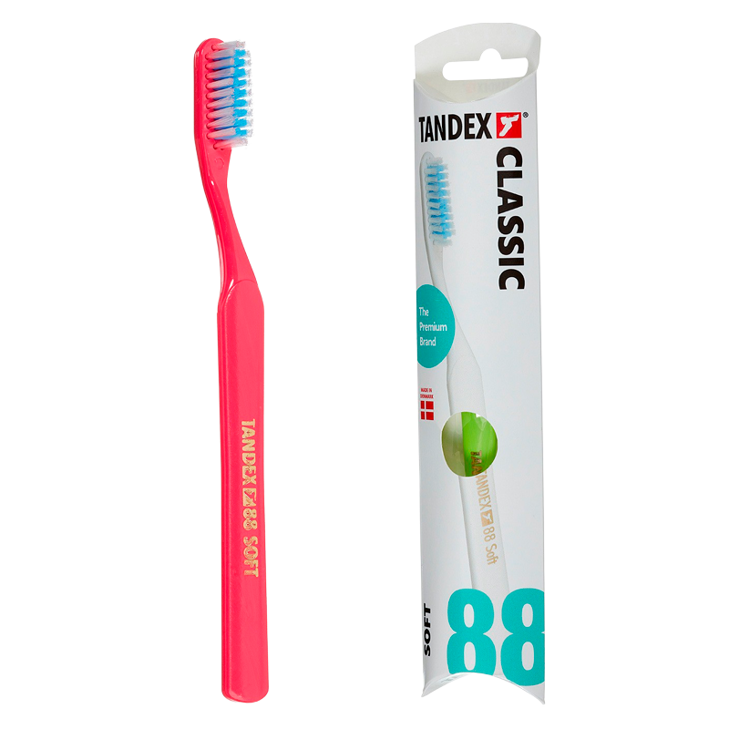 TANDEX Classic 88 Soft Tandbørste Ass. Farve (1 stk)