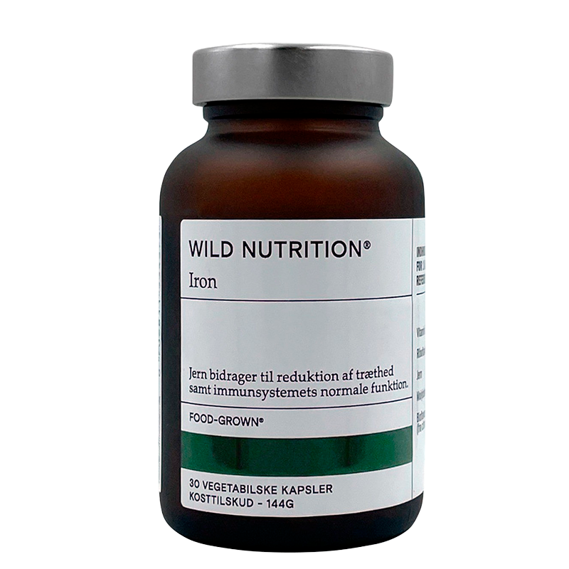 Wild Nutrition Food-Grown Iron  - 30 kaps.