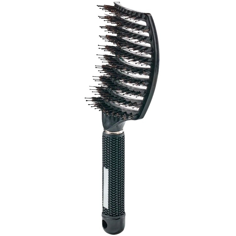 Yuaia Haircare Curved Paddle Brush Sort (1 stk)