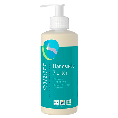 Sonett Håndsæbe 7 Urter - 300 ml