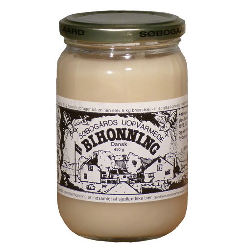 Søbogård Bihonning Uopvarmet - 450 g.