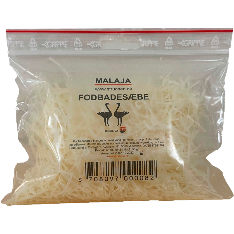Ostrich Oil Fodbadesæbe (50 gr)