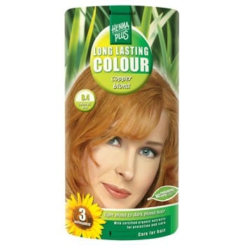 Hennaplus 8.4 Hårfarve Copper Blond - 40 ml.