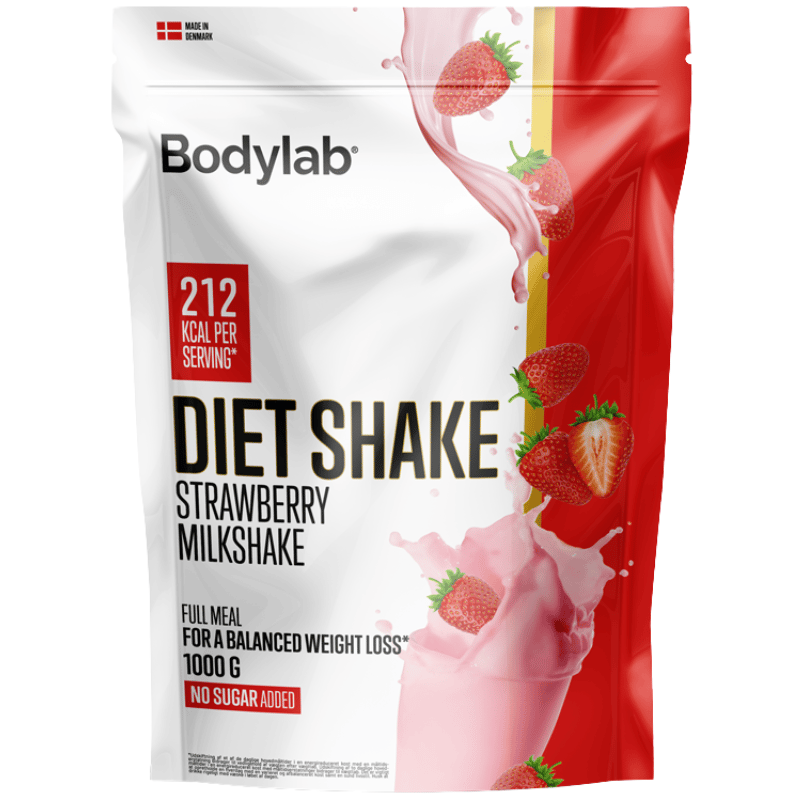 Bodylab Diet Shake Strawberry Milkshake (1000 g)