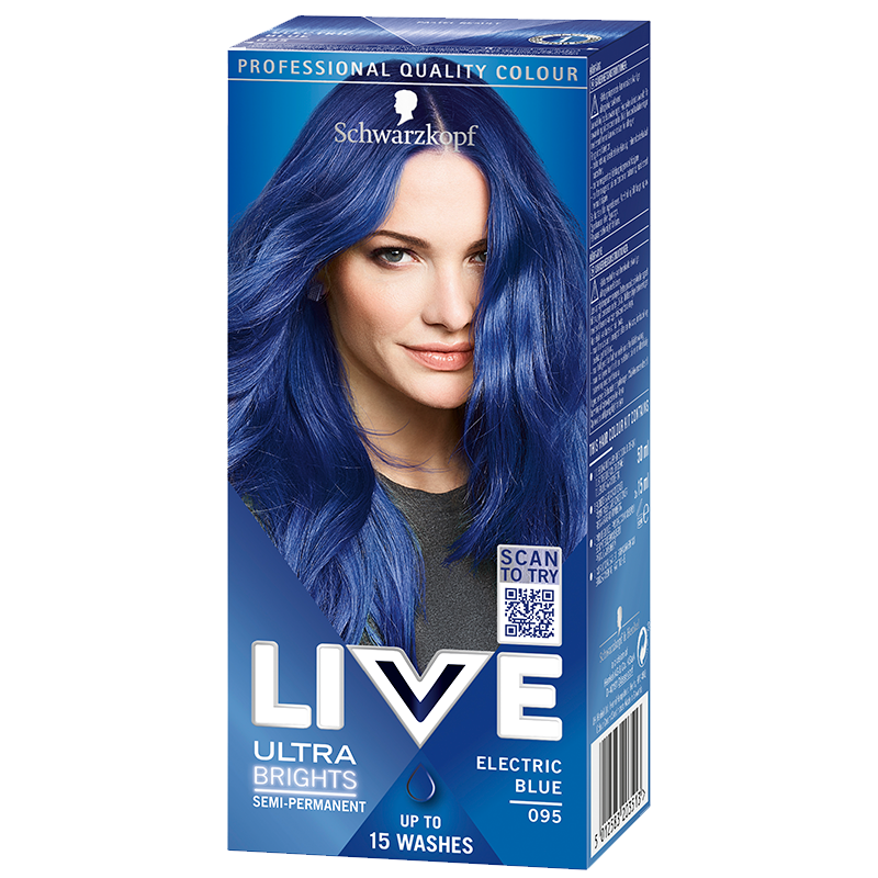 Schwarzkopf Live Color Ultra Brights 95 Electric Blue