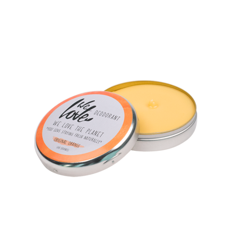 We Love the Planet Original Orange Deo-Creme - 48 g