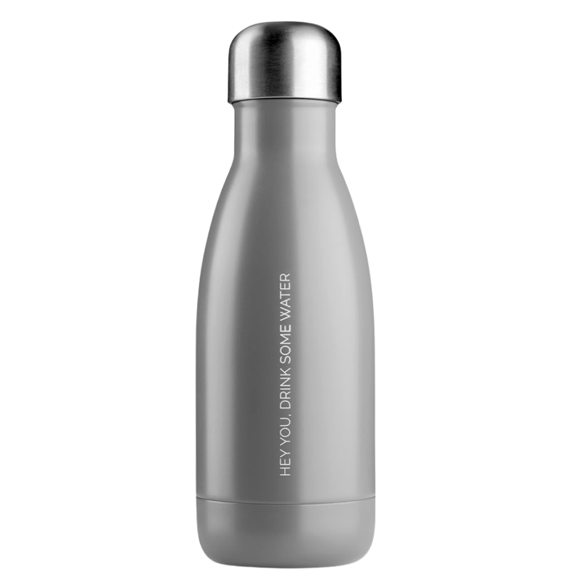 JobOut Vandflaske Mini Matte Grey (280 ml)