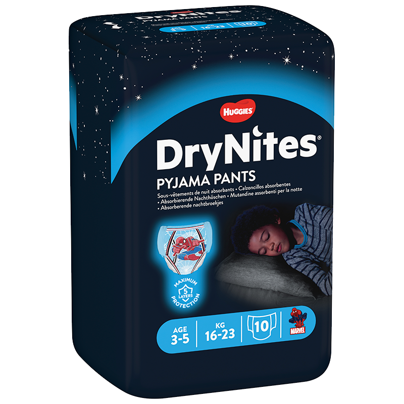 Huggies DryNites 3-4 År Boy (10 stk)